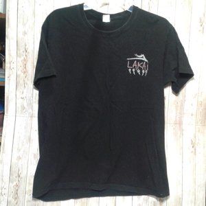 Lakai Black Short sleeve T-shirt Medium (M)